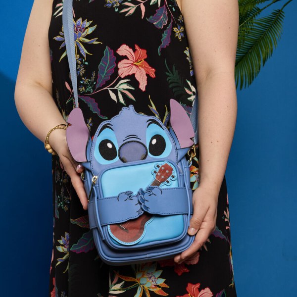 Sac Bandoulière Cosplay Stitch Camping Cuties Crossbuddies® con portamonete - DISNEY LOUNGEFLY