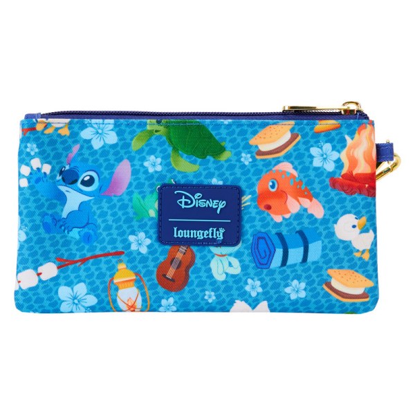 Custodia in nylon con stampa Stitch Camping Cuties - DISNEY LOUNGEFLY