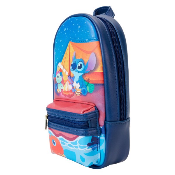 Astuccio mini zaino Stitch Camping Cuties - DISNEY LOUNGEFLY