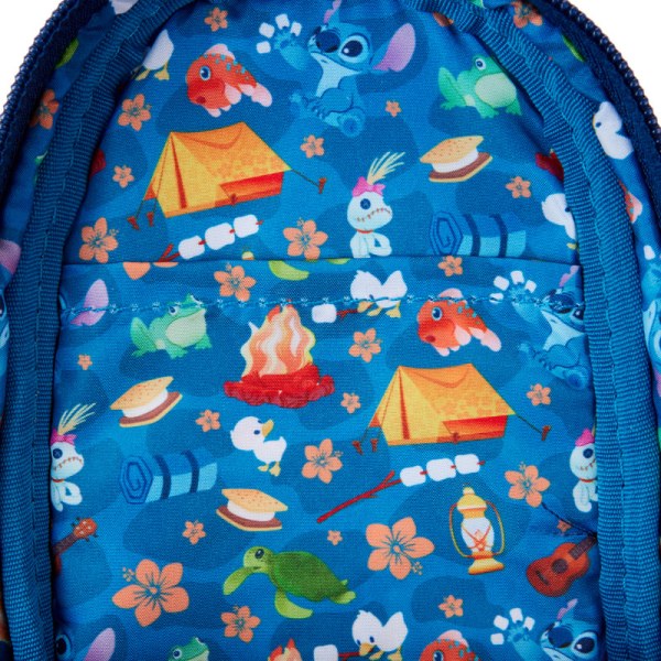 Astuccio mini zaino Stitch Camping Cuties - DISNEY LOUNGEFLY