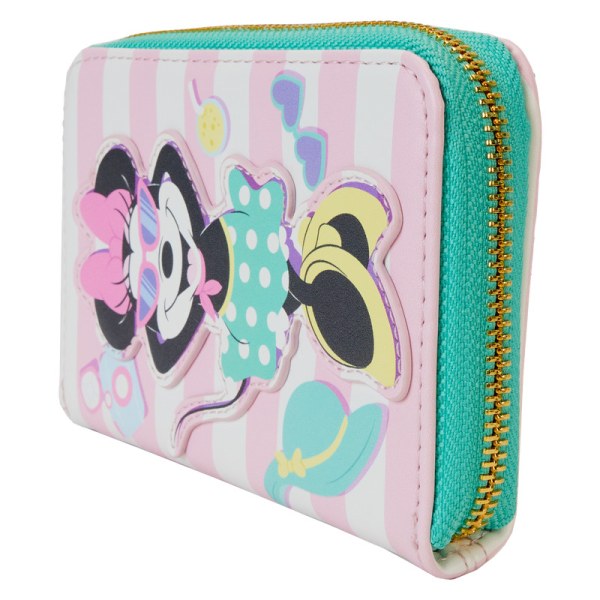 Portafoglio Minnie Mouse in stile vacanza a bordo piscina - DISNEY LOUNGEFLY