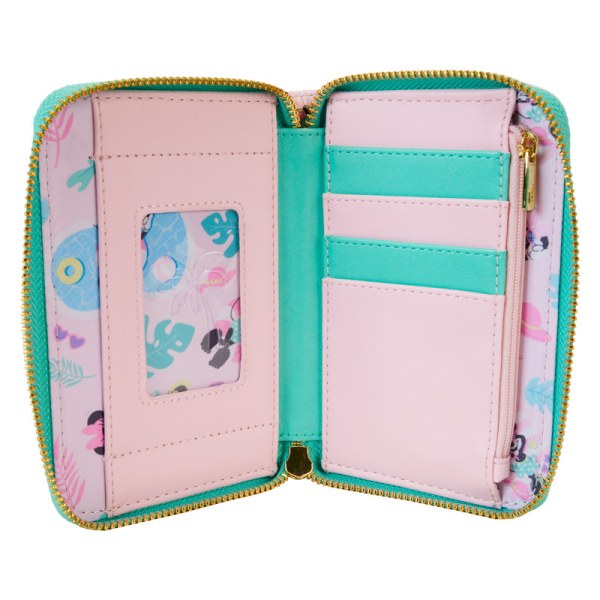 Portafoglio Minnie Mouse in stile vacanza a bordo piscina - DISNEY LOUNGEFLY