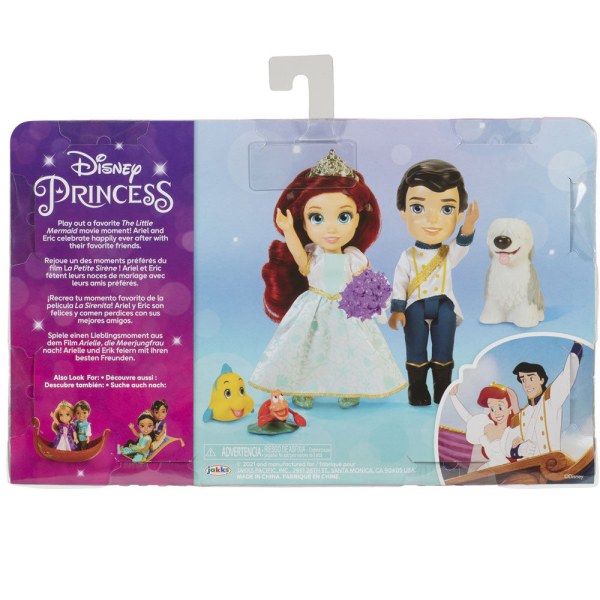 Bambole Ariel + Eric 15 cm - Disney La Sirenetta