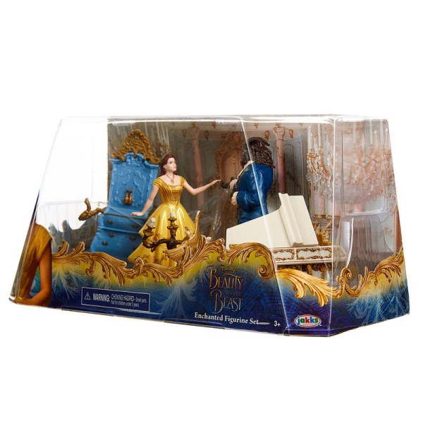 Set figurine La Bella e la Bestia - Disney