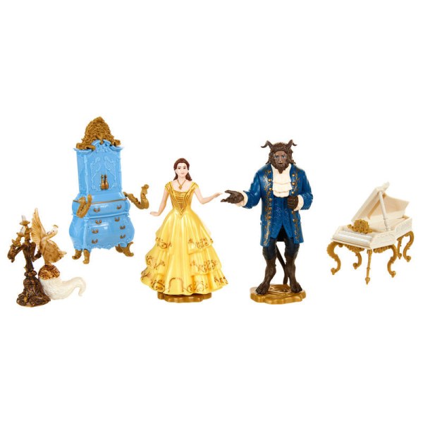 Set figurine La Bella e la Bestia - Disney