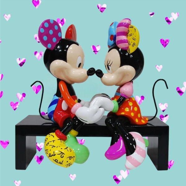 Topolino e Minnie Amore - Disney Britto