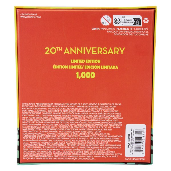 Pin cofanetto da collezione degli Incredibili 20° anniversario - DISNEY LOUNGEFLY