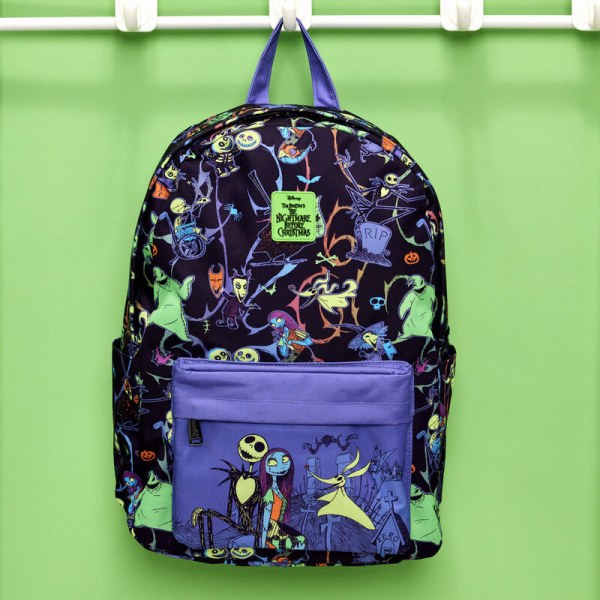 Zaino con luci al neon Nightmare Before Christmas - DISNEY LOUNGEFLY