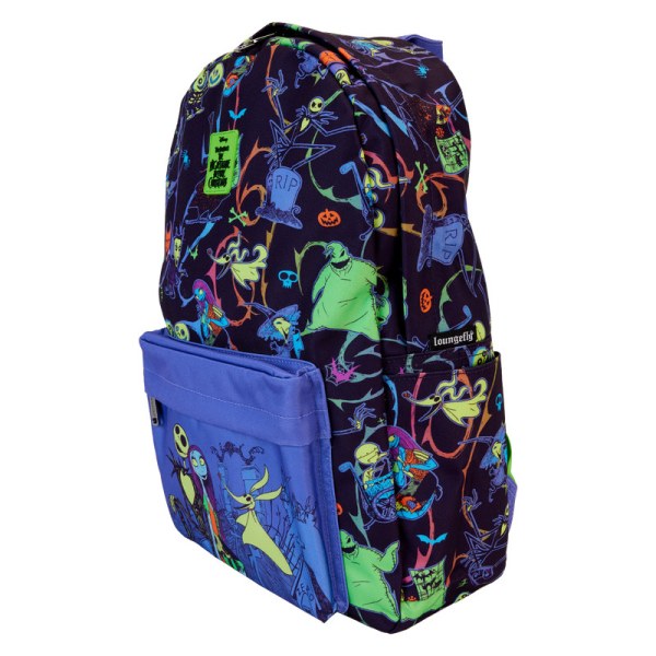Zaino con luci al neon Nightmare Before Christmas - DISNEY LOUNGEFLY