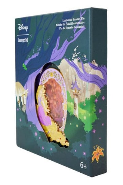 Spilla per scatola da collezione serie Rapunzel - DISNEY LOUNGEFLY