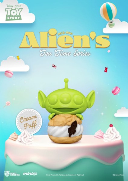 SET DELLA SERIE ALL'ORA DEL TÈ DI ALLIEN - MINI UOVO ATTACCO DISNEY TOY STORY