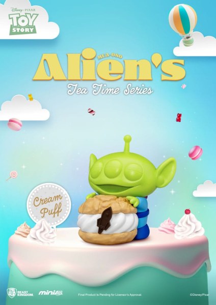 SET DELLA SERIE ALL'ORA DEL TÈ DI ALLIEN - MINI UOVO ATTACCO DISNEY TOY STORY
