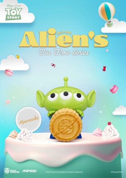 SET DELLA SERIE ALL'ORA DEL TÈ DI ALLIEN - MINI UOVO ATTACCO DISNEY TOY STORY