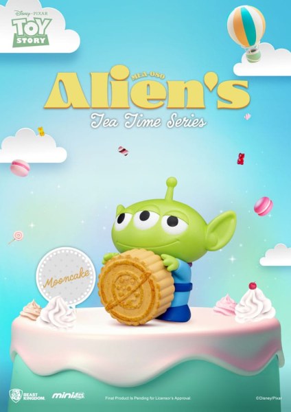 SET DELLA SERIE ALL'ORA DEL TÈ DI ALLIEN - MINI UOVO ATTACCO DISNEY TOY STORY