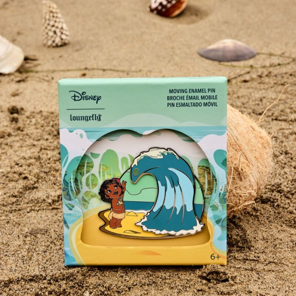 Pin's scatola da collezione Piccola Moana Ocean Waves - DISNEY LOUNGEFLY