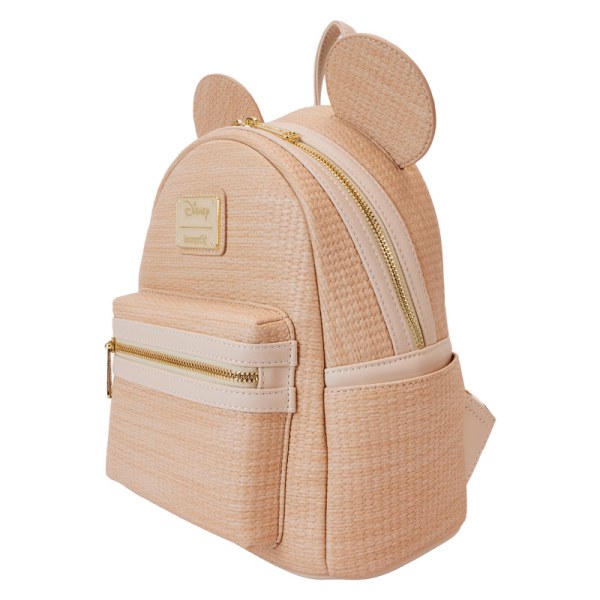 Mini zaino con trama intrecciata Topolino - DISNEY LOUNGEFLY