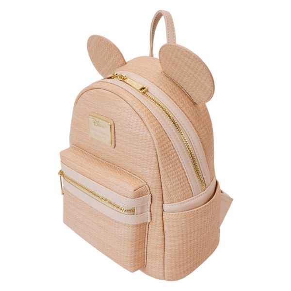 Mini zaino con trama intrecciata Topolino - DISNEY LOUNGEFLY