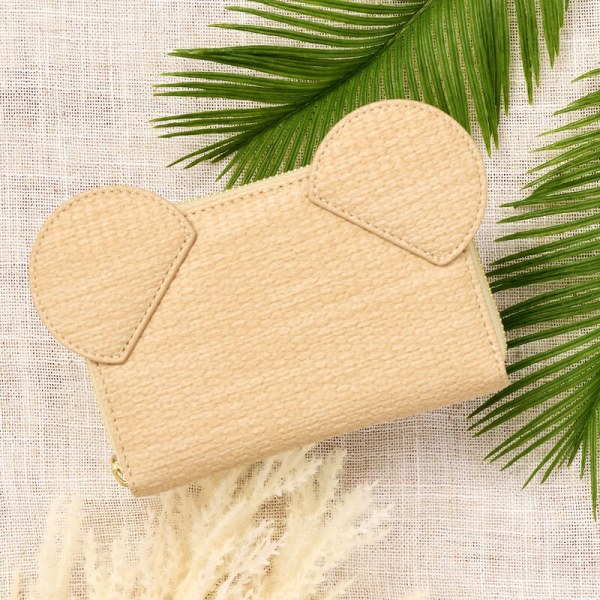 Portafoglio con trama intrecciata Topolino - DISNEY LOUNGEFLY