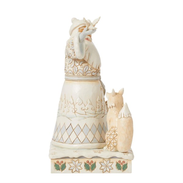 Colomba della tenuta di Babbo Natale nel bosco - JIM SHORE HEARTWOOD CREEK