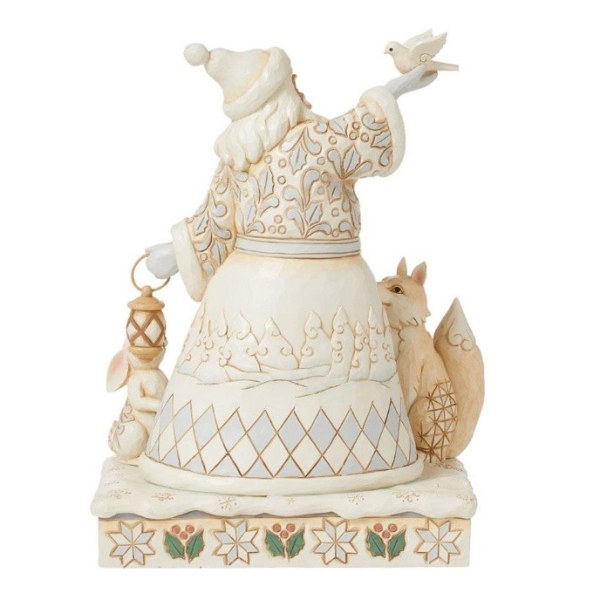 Colomba della tenuta di Babbo Natale nel bosco - JIM SHORE HEARTWOOD CREEK