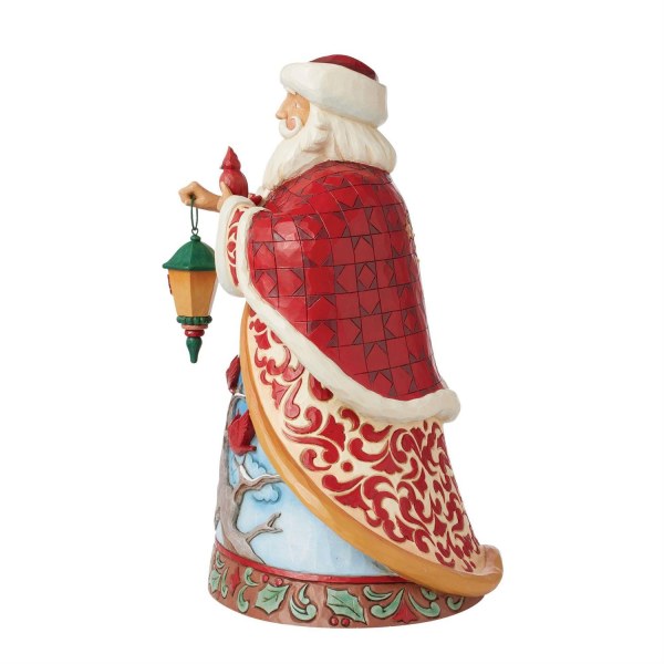Figura di Babbo Natale Deluxe in edizione da collezione - JIM SHORE HEARTWOOD CREEK