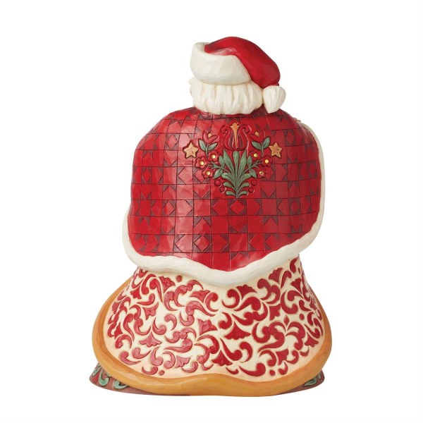 Figura di Babbo Natale Deluxe in edizione da collezione - JIM SHORE HEARTWOOD CREEK