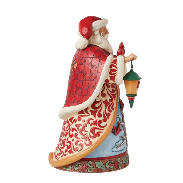 Figura di Babbo Natale Deluxe in edizione da collezione - JIM SHORE HEARTWOOD CREEK