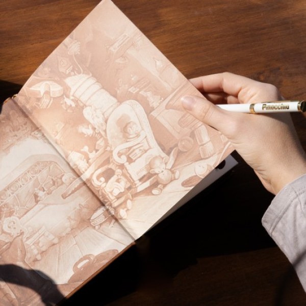 SET PREMIUM TACCUINO A5 CON PENNA - PINOCCHIO DISNEY