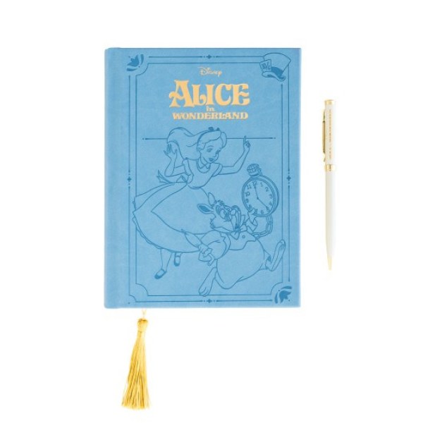 SET PREMIUM TACCUINO A5 CON PENNA - DISNEY ALICE NEL PAESE DELLE MERAVIGLIE
