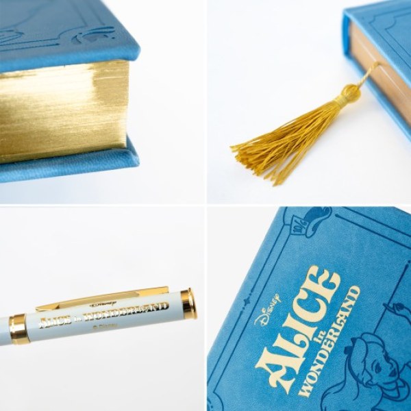 SET PREMIUM TACCUINO A5 CON PENNA - DISNEY ALICE NEL PAESE DELLE MERAVIGLIE