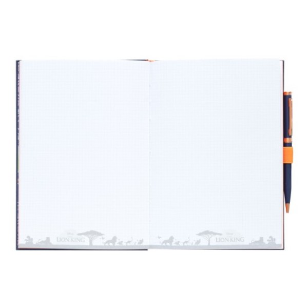 NOTEBOOK A5 PREMIUM CON PENNA - DISNEY IL RE LEONE