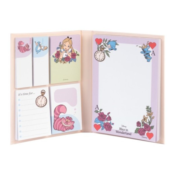 QUADERNO ADESIVO - DISNEY ALICE NEL PAESE DELLE MERAVIGLIE