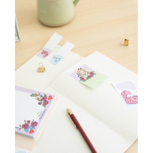 QUADERNO ADESIVO - DISNEY ALICE NEL PAESE DELLE MERAVIGLIE