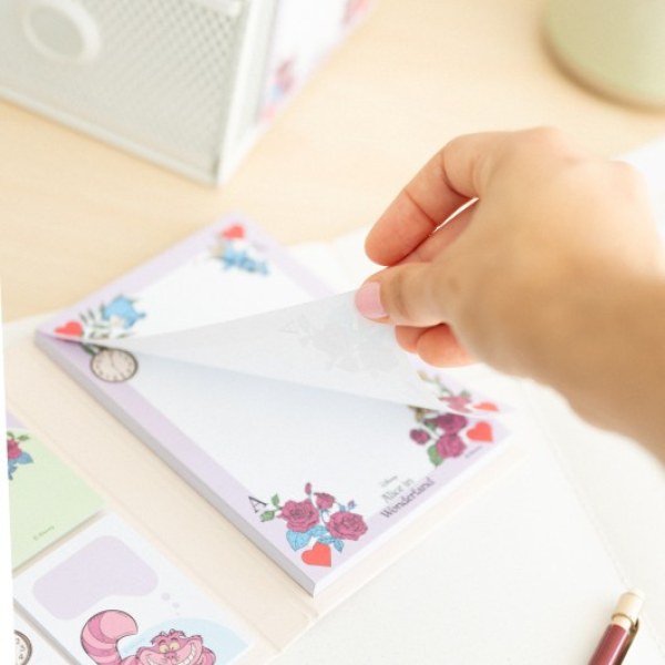 QUADERNO ADESIVO - DISNEY ALICE NEL PAESE DELLE MERAVIGLIE