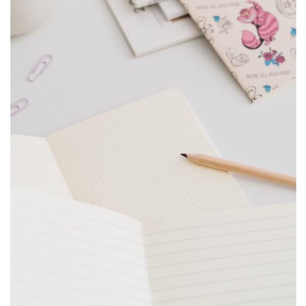 PACK 3 NOTEBOOK A6 - DISNEY ALICE NEL PAESE DELLE MERAVIGLIE