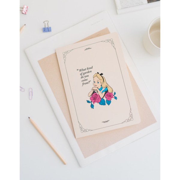 CONFEZIONE 3 CARNET A5 - DISNEY ALICE NEL PAESE DELLE MERAVIGLIE