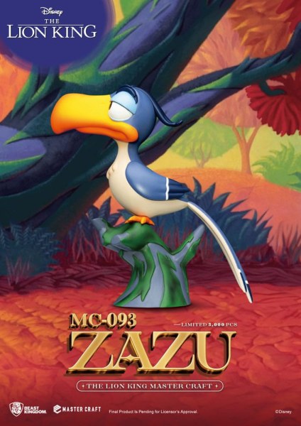Il Re Leone Zazu 20 cm - Disney MasterCraft