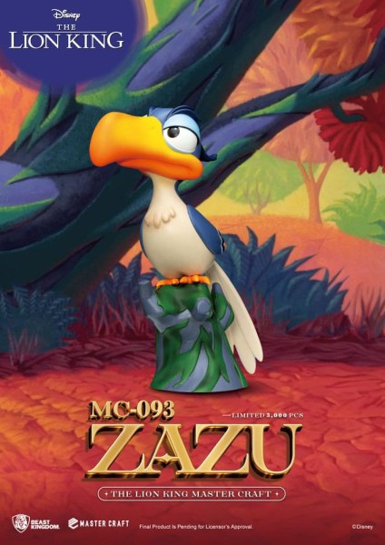 Il Re Leone Zazu 20 cm - Disney MasterCraft