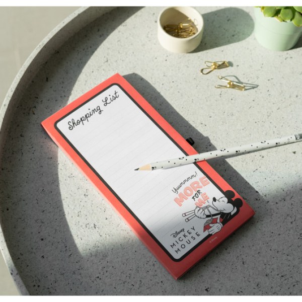 BLOC NOTE MAGNETICO - DISNEY MICKEY 100° ANNIVERSARIO