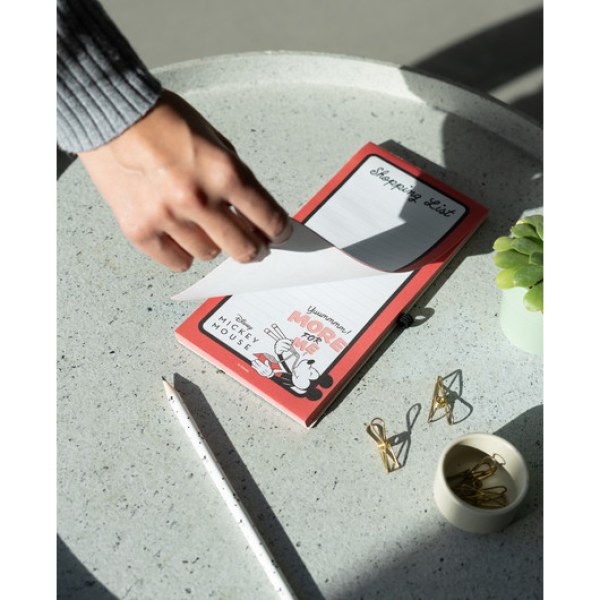 BLOC NOTE MAGNETICO - DISNEY MICKEY 100° ANNIVERSARIO