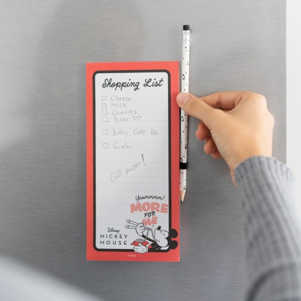 BLOC NOTE MAGNETICO - DISNEY MICKEY 100° ANNIVERSARIO