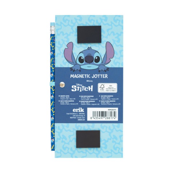 BLOCCO NOTE MAGNETICO - DISNEY STITCH TROPICAL