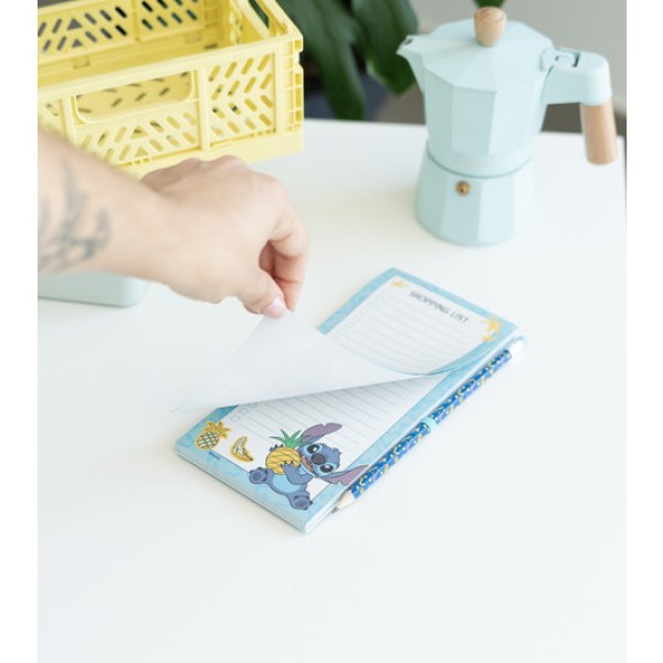 BLOCCO NOTE MAGNETICO - DISNEY STITCH TROPICAL