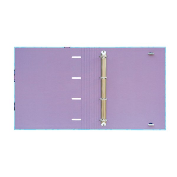 RACCOGLITORE PREMIUM A 4 Anelli - PUNTO STITCH TROPICALE