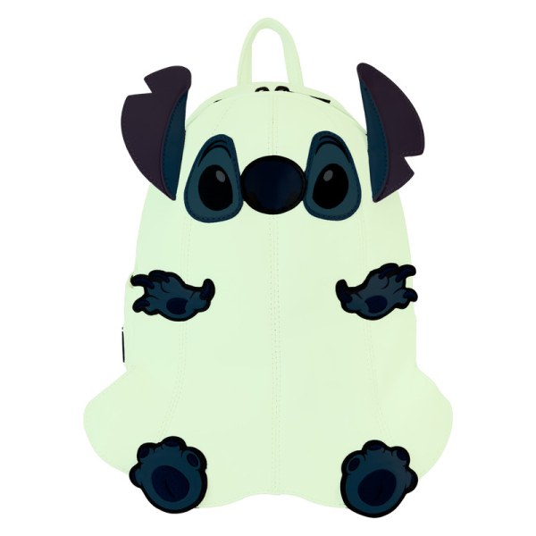 Mini zaino fosforescente Stitch con costume da fantasma - DISNEY LOUNGEFLY