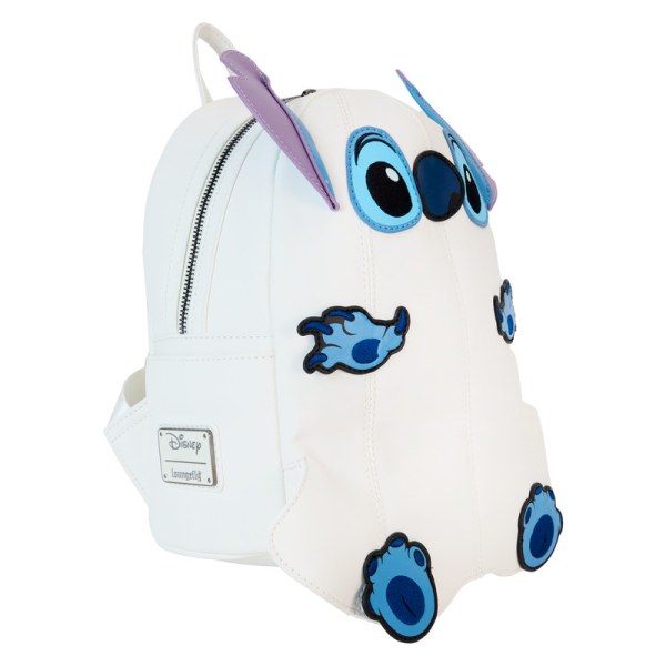 Mini zaino fosforescente Stitch con costume da fantasma - DISNEY LOUNGEFLY
