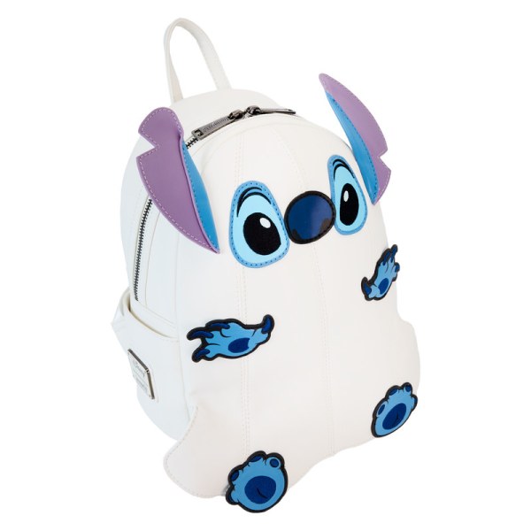 Mini zaino fosforescente Stitch con costume da fantasma - DISNEY LOUNGEFLY