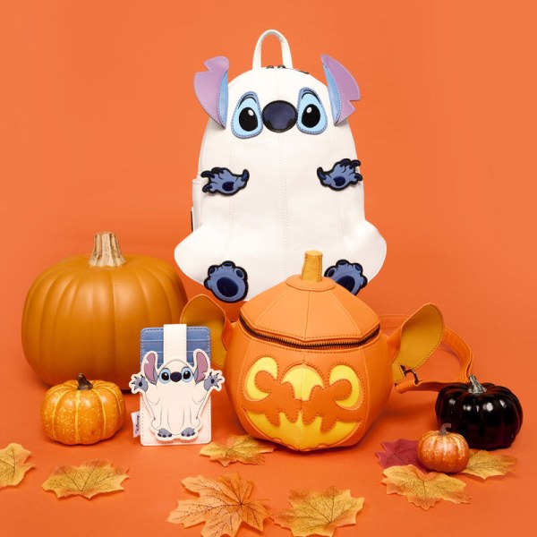 Porta carte fosforecente Stitch costume da fantasma - Disney Loungefly