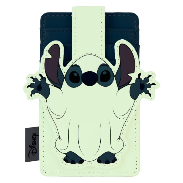 Porta carte fosforecente Stitch costume da fantasma - Disney Loungefly