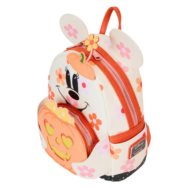 Mini Zaino Fosforescente Minnie costume da fantasma floreale - DISNEY LOUNGEFLY